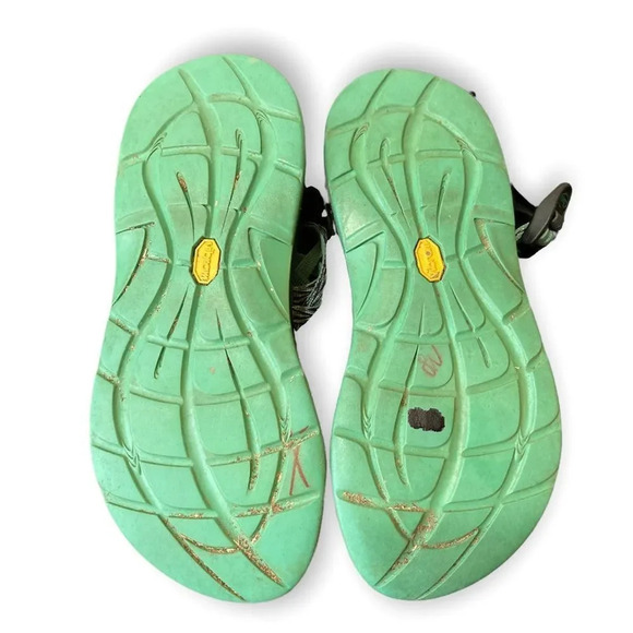 CHACO Z Eddy X2 Sandals Blue Purple Size 8W Hiking - Picture 7 of 9